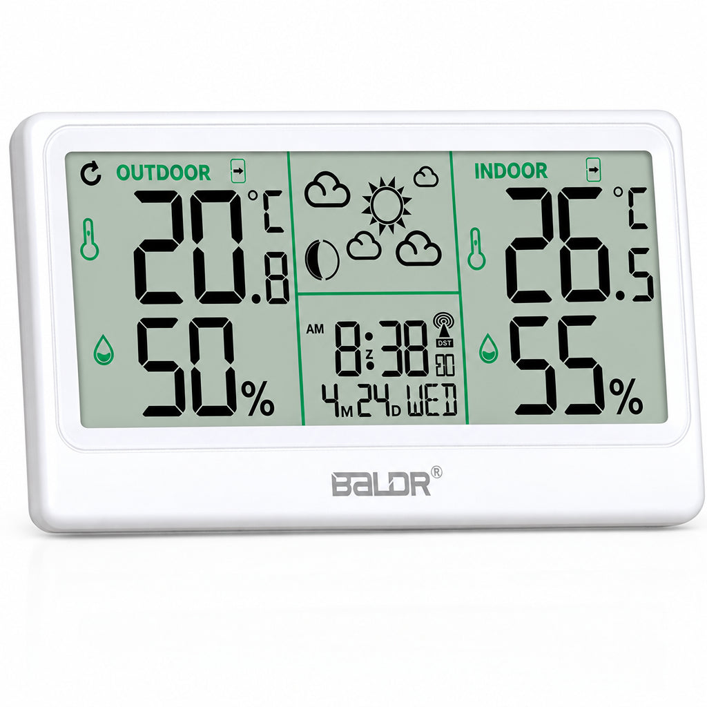 SKYBOBMY Wireless Weather Station 8.5" 2024-New002