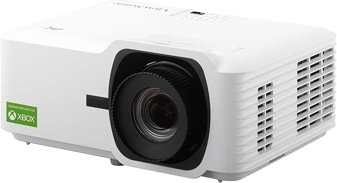 ViewSonic LX700-4K UHD 3500 Lumens Laser Projector – Designed for Xbox Gaming and Home Cinema