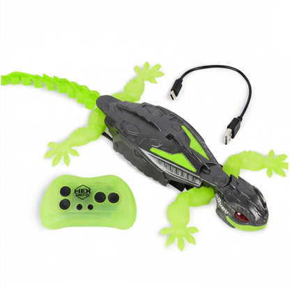 HEX BOTS Wall Crawler Gecko Remote Control Robot