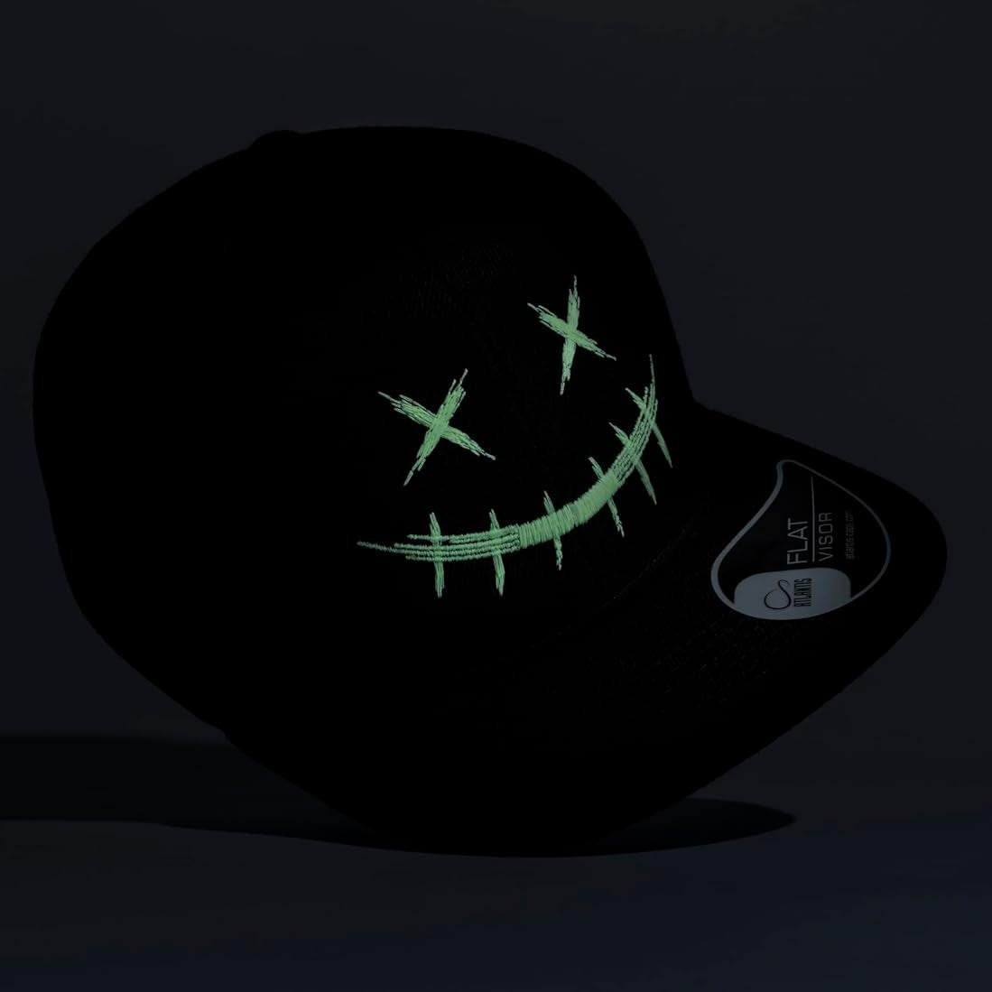 Baddery Kids Cap Scary Smile Glow-in-the-Dark Nightlight Design