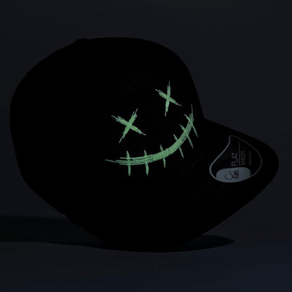 Baddery Kids Cap Scary Smile Glow-in-the-Dark Nightlight Design