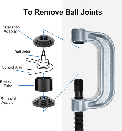 BOOMSTART Ball Joint Press Tool Kit 4 in 1