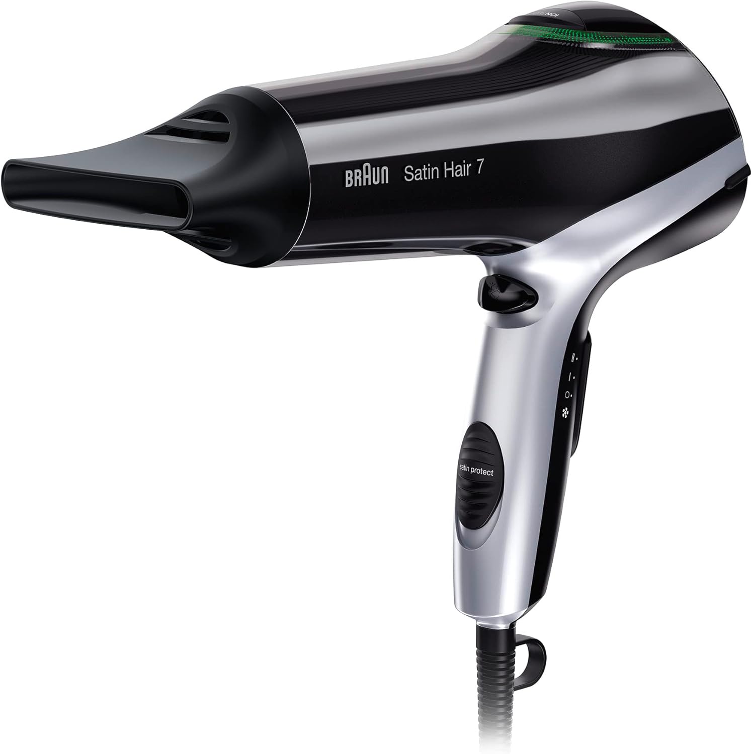 Braun Satin Hair Dryer 7 – 2200W Ionic Frizz Control