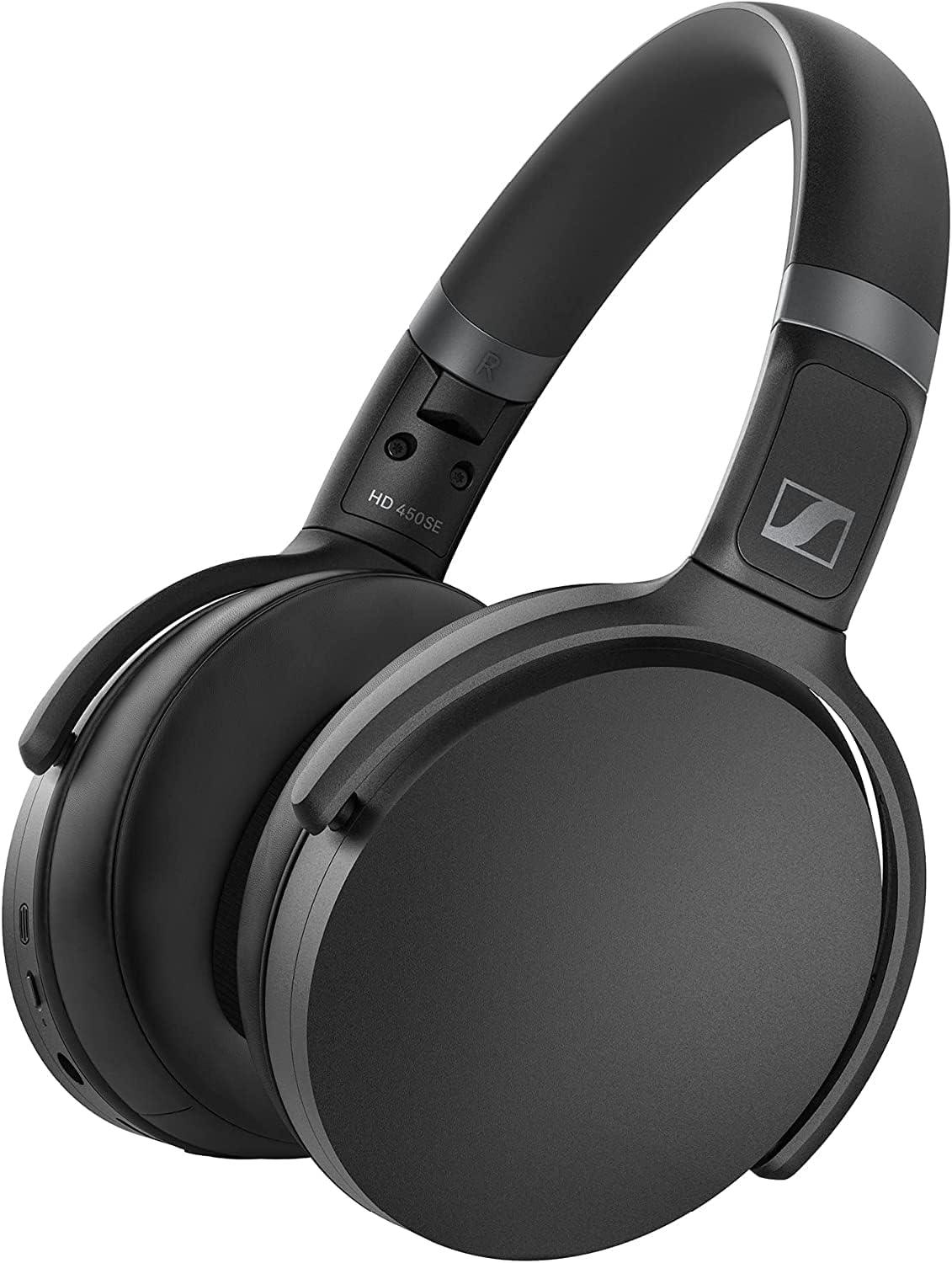 Sennheiser HD 450SE Black Bluetooth 5.0 Wireless Headphones with Alexa - Gomix Brands Outlet