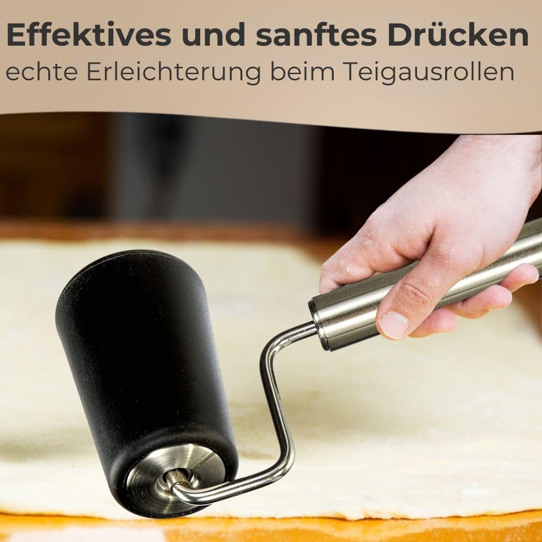Kuechenprofi Stainless Steel Dough & Pizza Wheel Cutter 19.5cm