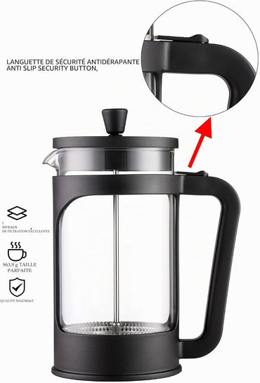 VIER Ona French Press Coffee Maker 1L