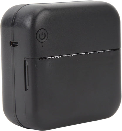 CCYLEZ Mini Thermal Label Printer Type C Portable Wireless 200DPI for Home Office