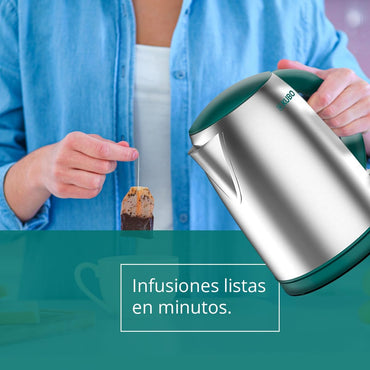 Kubo 1.7L Stainless Steel Electric Kettle with 360° Base