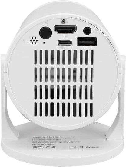 SENECESLI SENECESLI8dwm25kg91 Mini Portable Movie Projector White