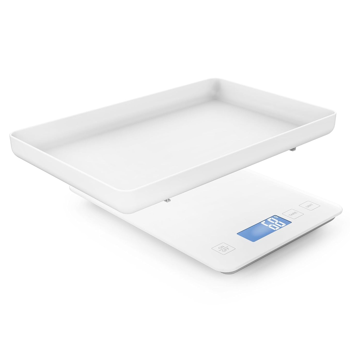 ICARE-PET Mini Digital Pet Scale with Backlit Display, 33‑lb Capacity