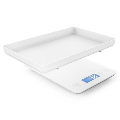 ICARE-PET Mini Digital Pet Scale with Backlit Display, 33‑lb Capacity