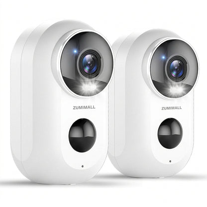 ZUMIMALL F5 Wireless Outdoor WiFi Security Camera 2K