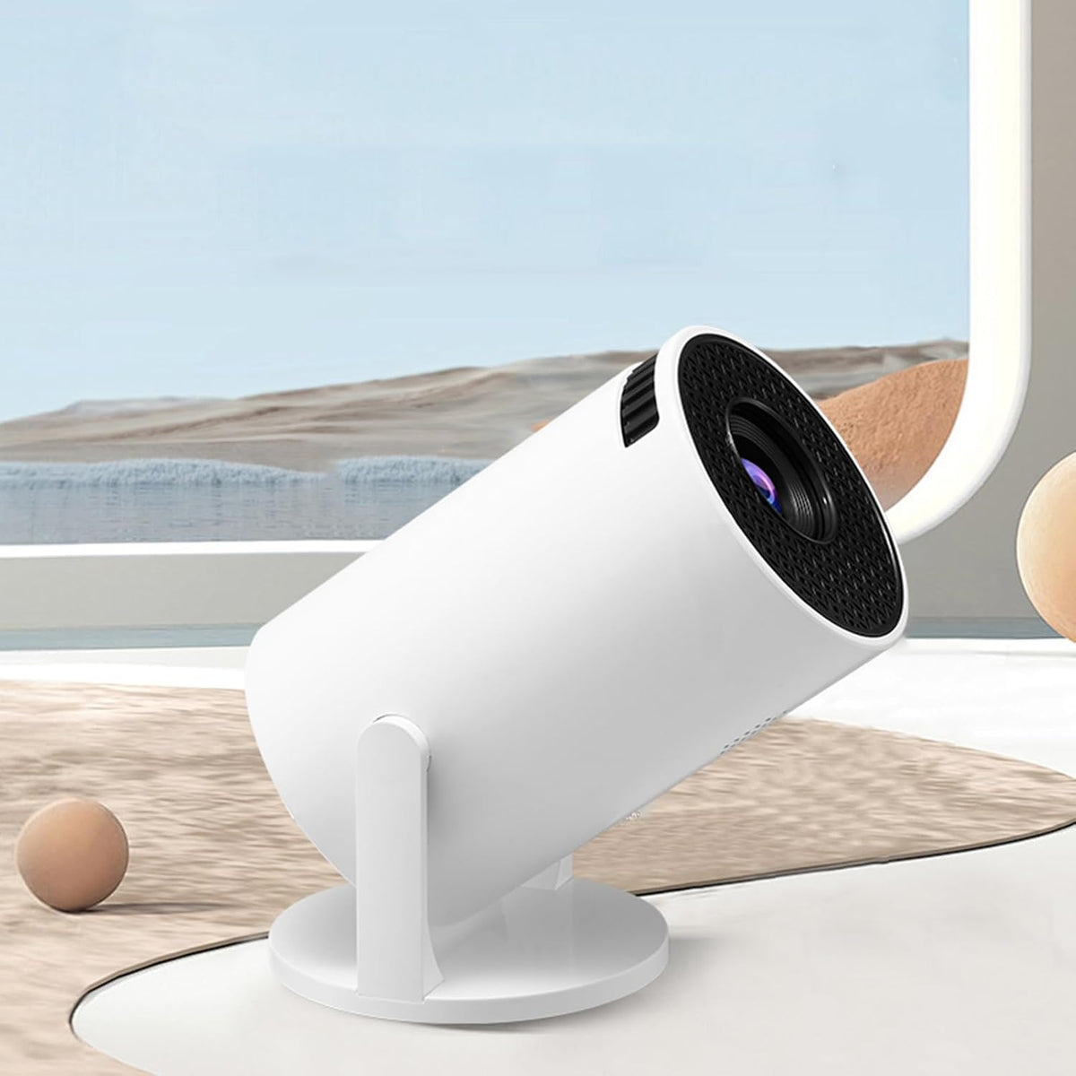 SENECESLI SENECESLI8dwm25kg91 Mini Portable Movie Projector White