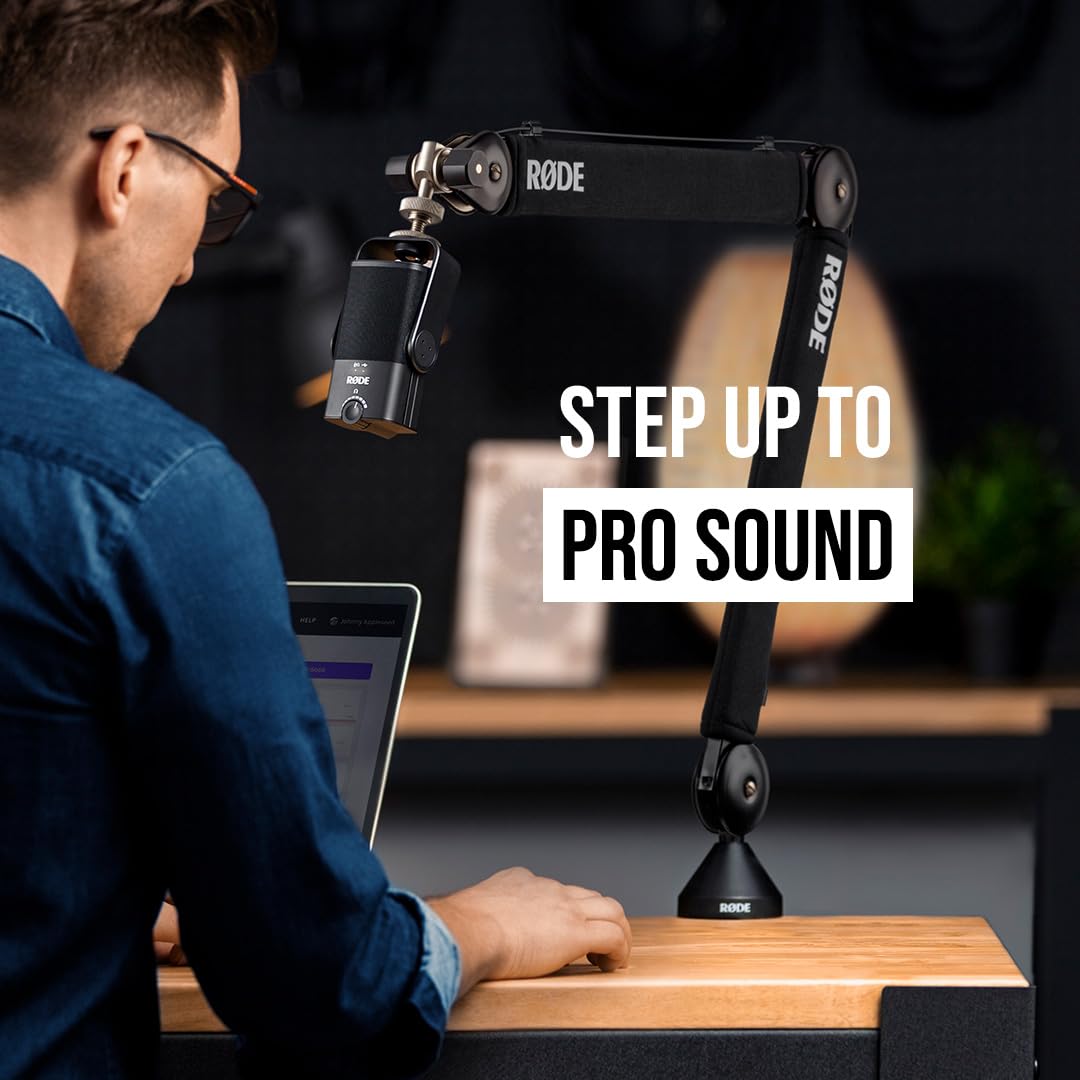 Rode NT-USB Mini Compact Studio-Quality USB Microphone Black