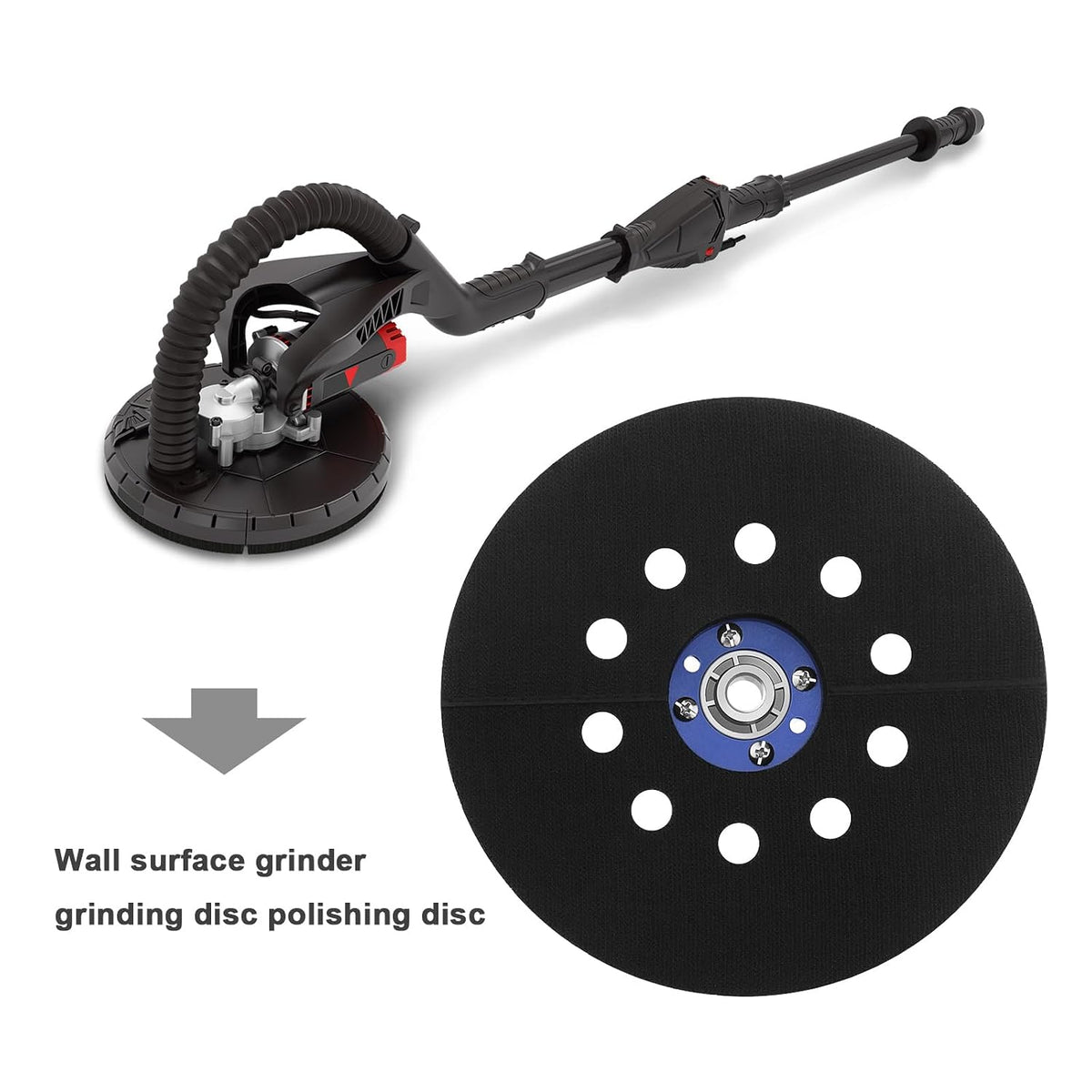 BO_SG_956 Replacement Sanding Pad 210mm for Menzer LHS 225 Matrix DWS 600