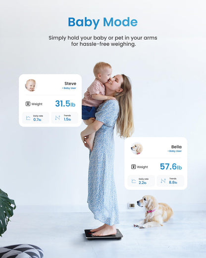 RENPHO 400lb Smart Body Composition Scale with Bluetooth Sync