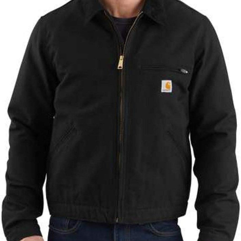 Carhartt Men's Relaxed Fit Duck Blanket Lined Detroit Jacket