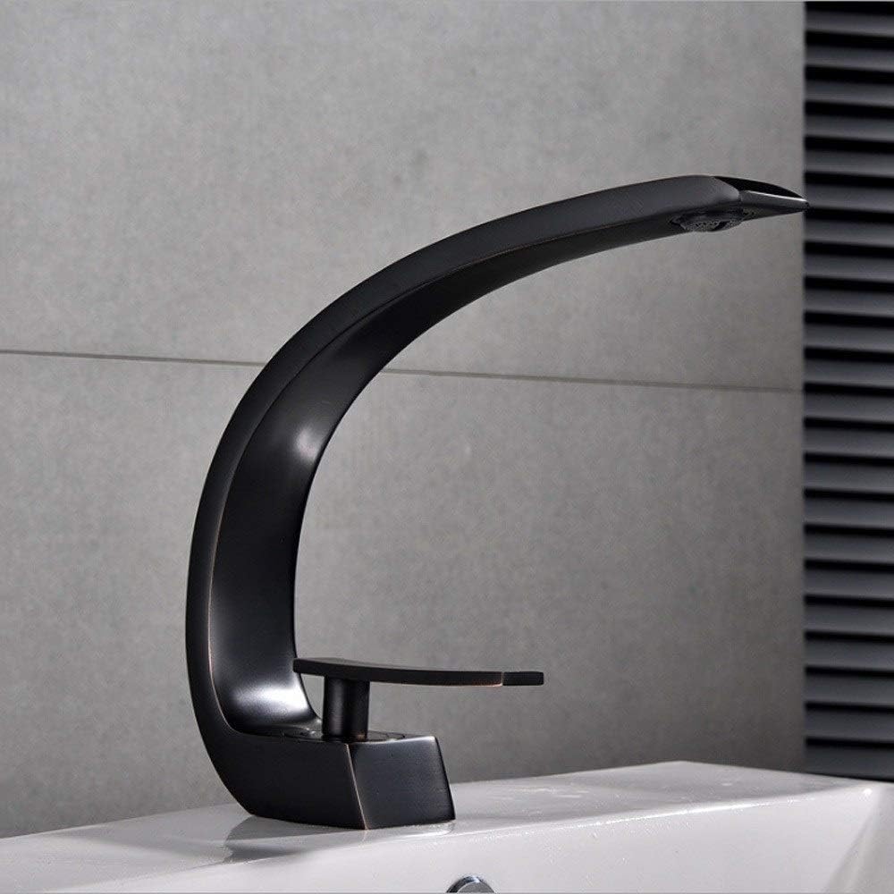 All Bronze 4-Point Faucet with 360° Rotation, Chrome Finish