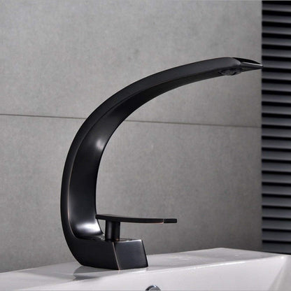 All Bronze 4-Point Faucet with 360° Rotation, Chrome Finish