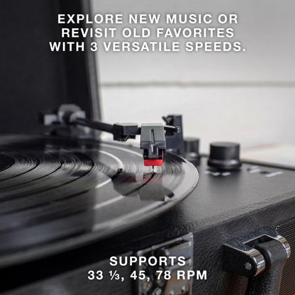 Victrola Journey Bluetooth Portable Turntable with Built-in Speakers