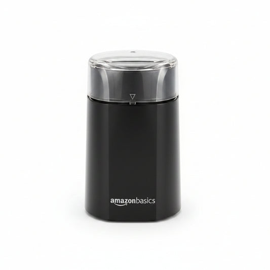 Amazon Basics Electric Coffee Bean Grinder 30 g Capacity Black CG9403-B