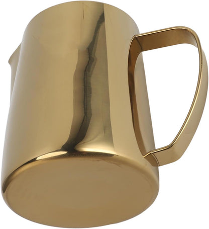 Premium 304 Stainless Steel 600ml Golden Milk Frothing Jug