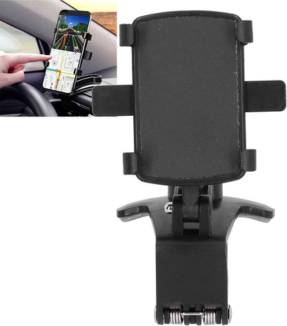 Universal Rotatable Car Phone Holder Stand Dashboard Sun Visor Clip