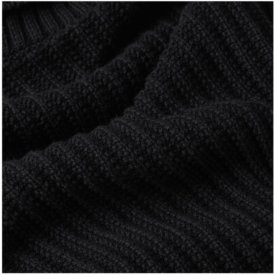G-STAR Women's Loose Turtle Knit Sweater, Cozy Ribbed Collar