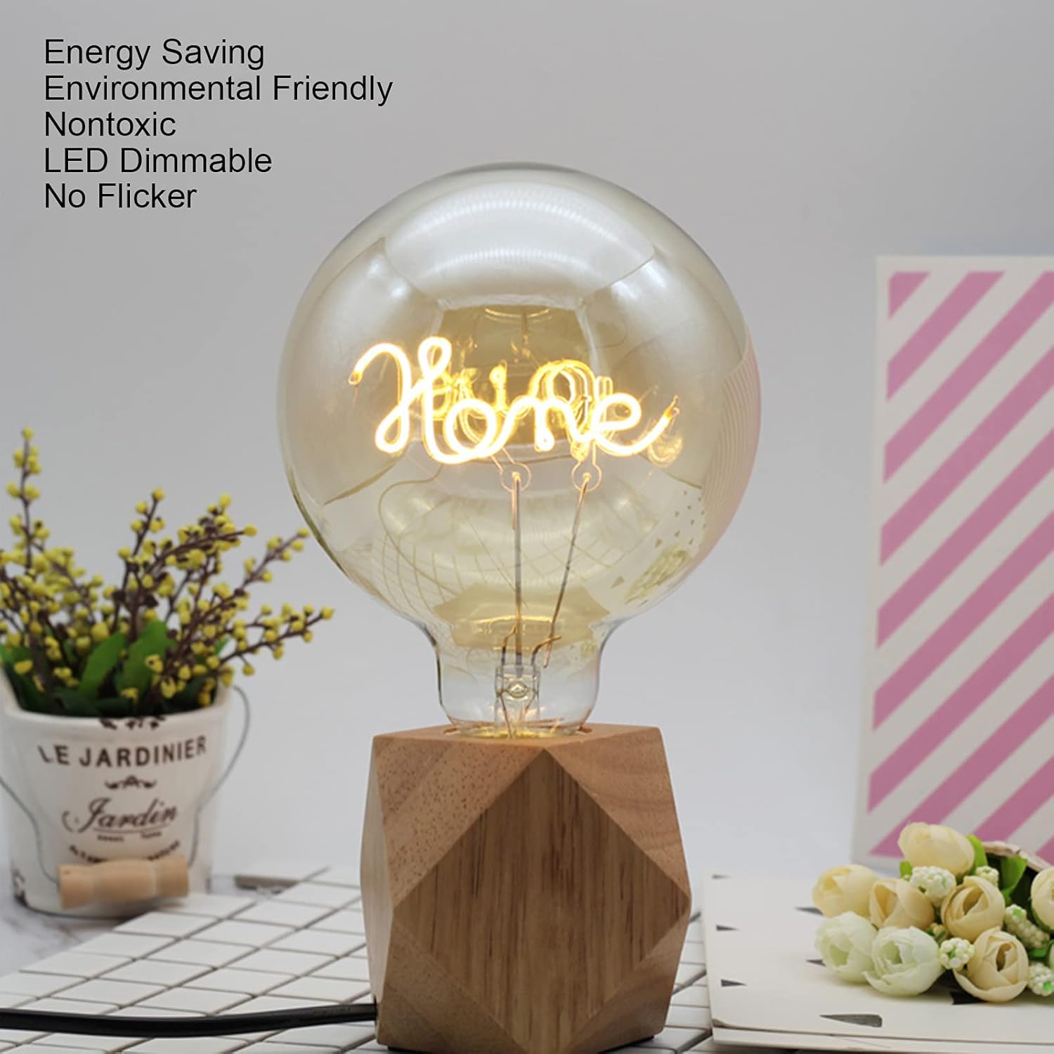 UBERSWEET LED A15 Filament Bulb 6500K Warm White Energy Saver