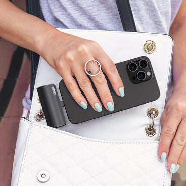 iWALK 3350mAh Compact Lightning Power Bank with Built‑In Cable