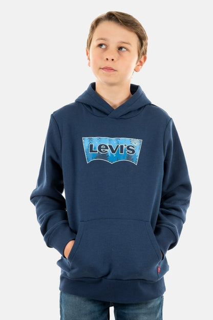 Levi's Youth Batwing Fill BCF Naval Academy Blue Cotton Sweatshirt