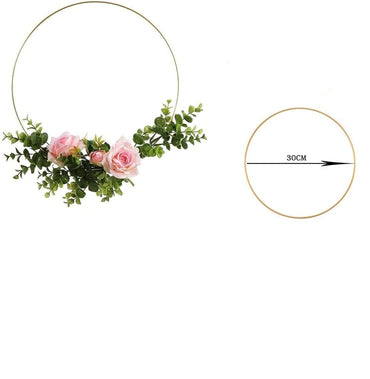 Gold DIY Dream Catcher Rings – 3 Metal Macrame Hoops