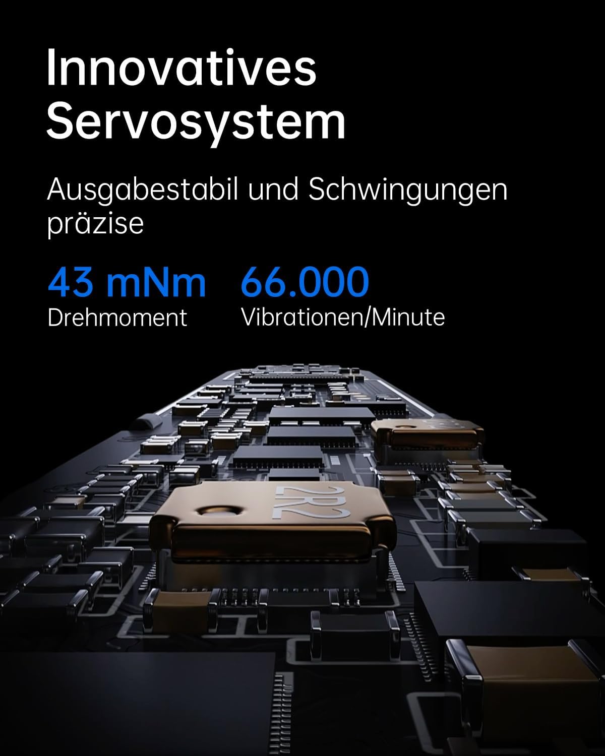 Laifen Wave Ultrasonic Oscillating‑Vibration Electric Toothbrush with 3 Heads