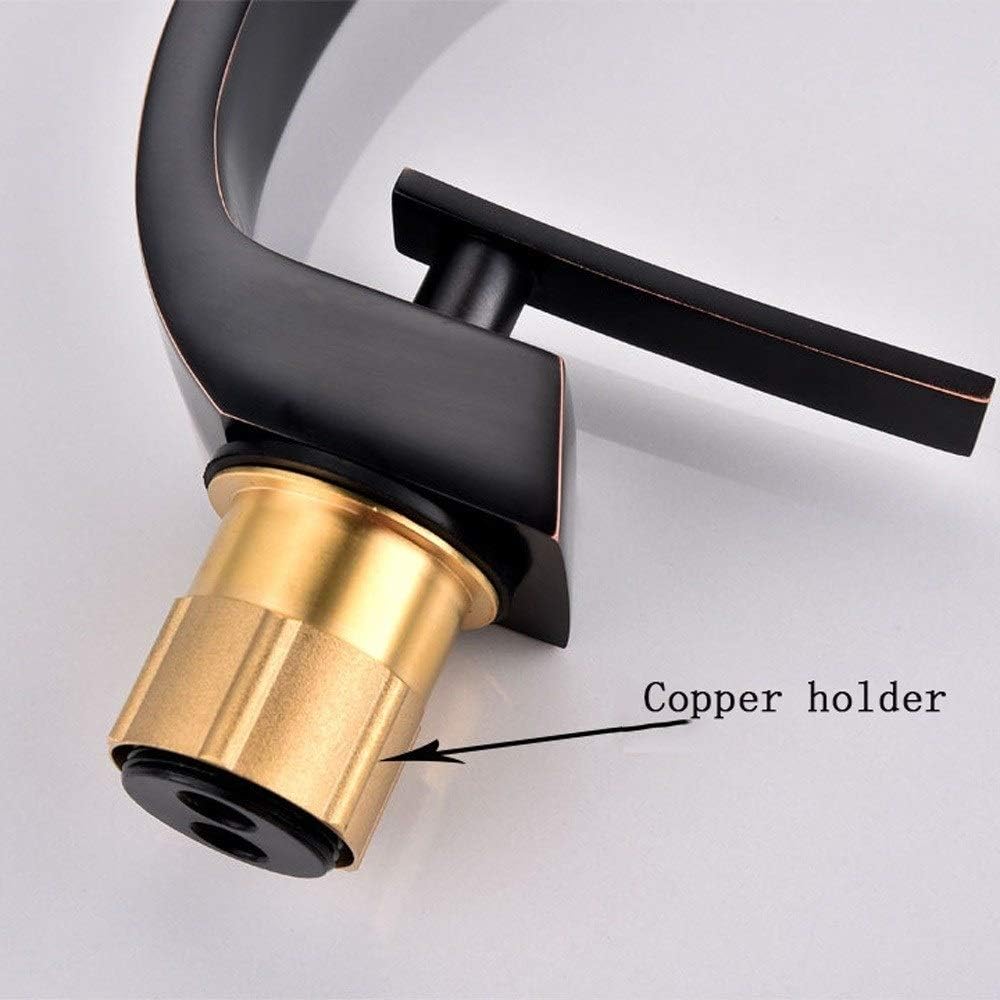 All Bronze 4-Point Faucet with 360° Rotation, Chrome Finish