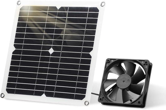 SUNYIMA 12W Weatherproof Solar Fan Kit for Chicken Coops - Gomix Brands Outlet