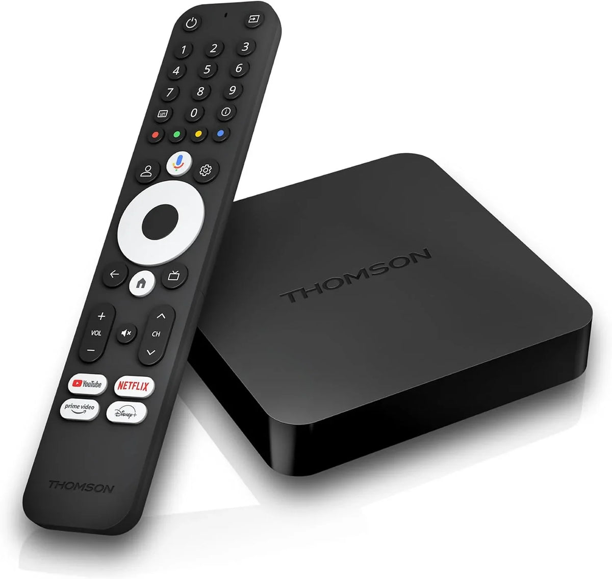 Thomson 4K UHD Streaming Box 240UK – Google TV & Voice Control - Gomix Brands Outlet