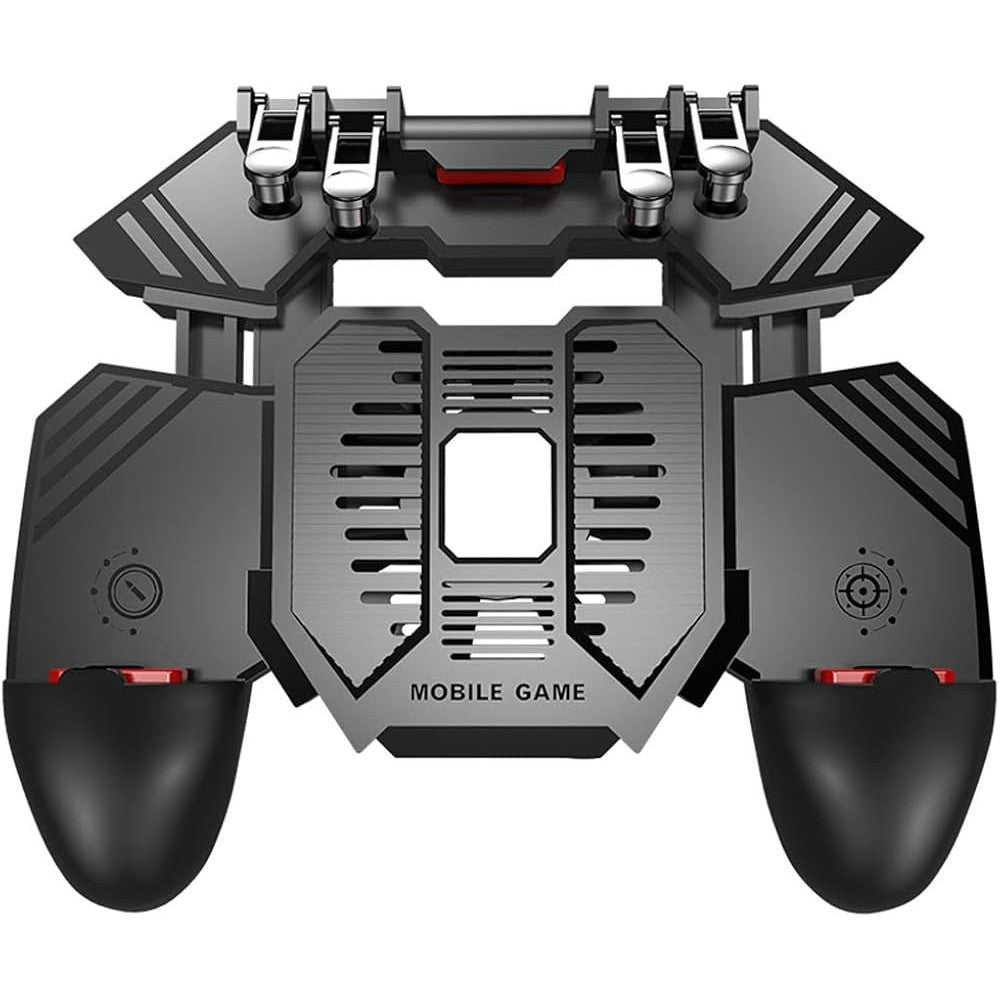 Fawoonu AK77 Mobile Gaming Controller: 6-Finger Trigger, Cooling Fan, iOS/Android