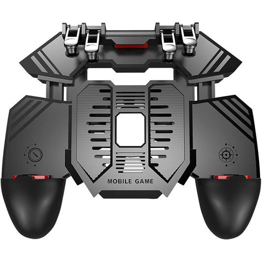 Fawoonu AK77 Mobile Gaming Controller: 6-Finger Trigger, Cooling Fan, iOS/Android