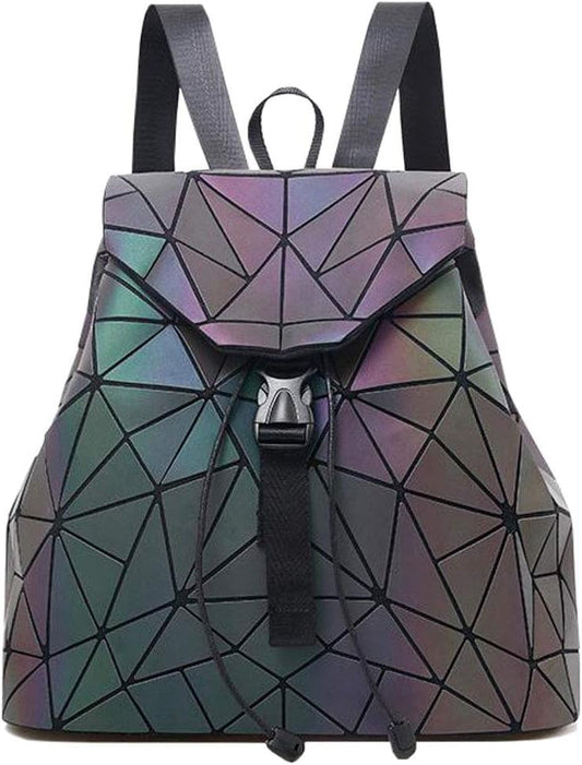 Luminous Geometric Backpack