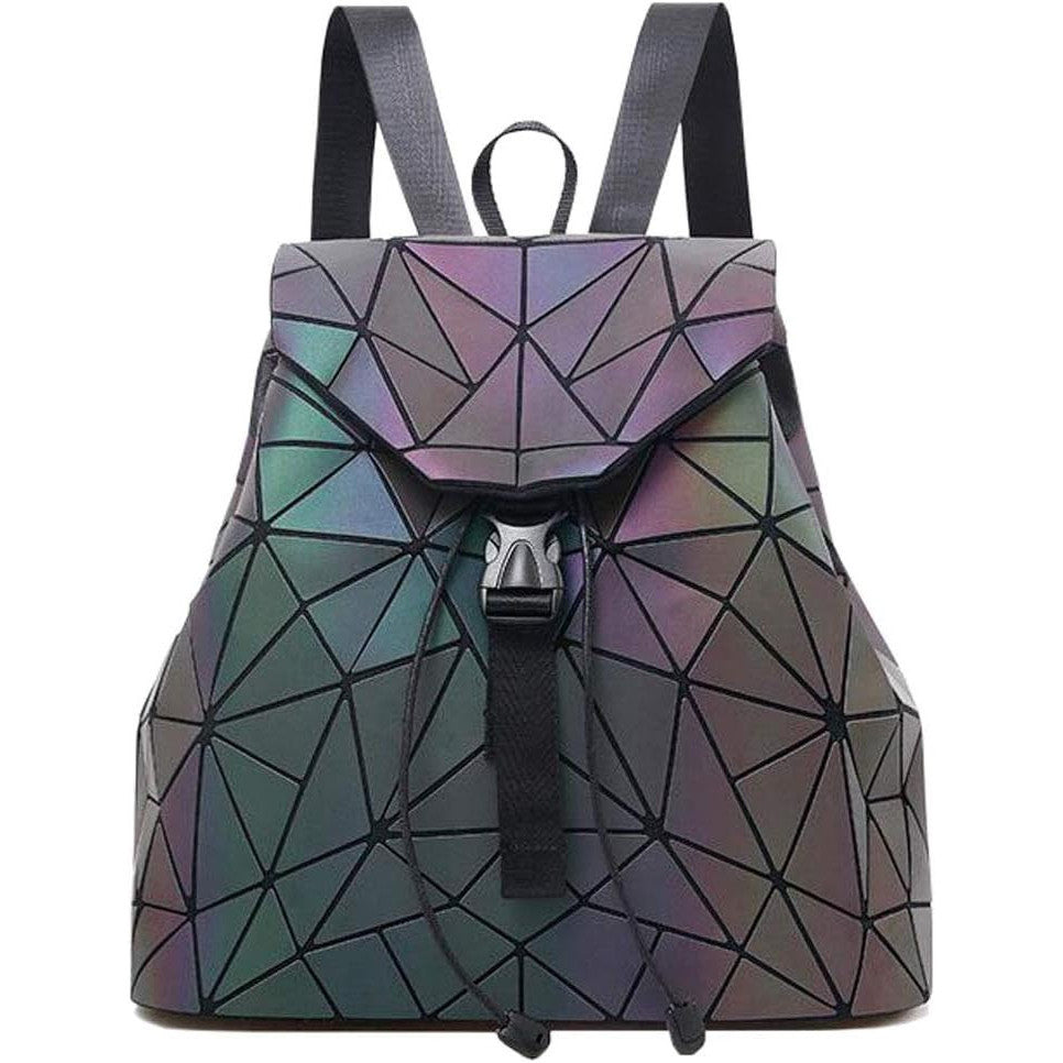 Luminous Geometric Backpack