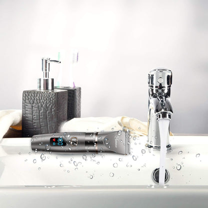 Hatteker RFC-690 Cordless Beard Trimmer Kit, 2.5h Battery