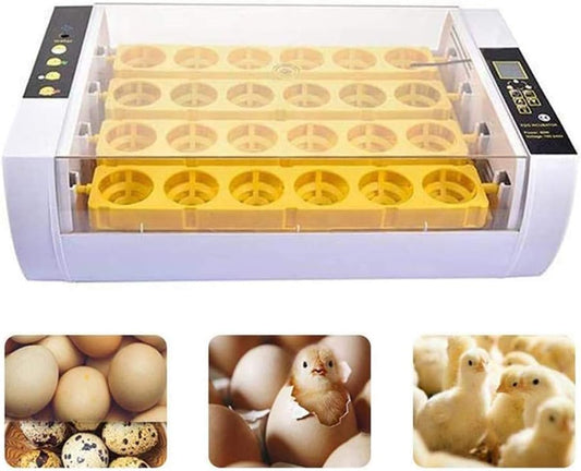 Smart Digital Egg Incubator: Automatic Turning, Temperature Control, LED Candler