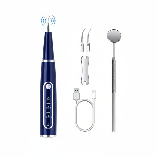 SILRIVES Ultrasonic Dental Scaler Plaque Remover 5 Modes