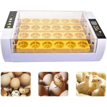 Smart Digital Egg Incubator: Automatic Turning, Temperature Control, LED Candler
