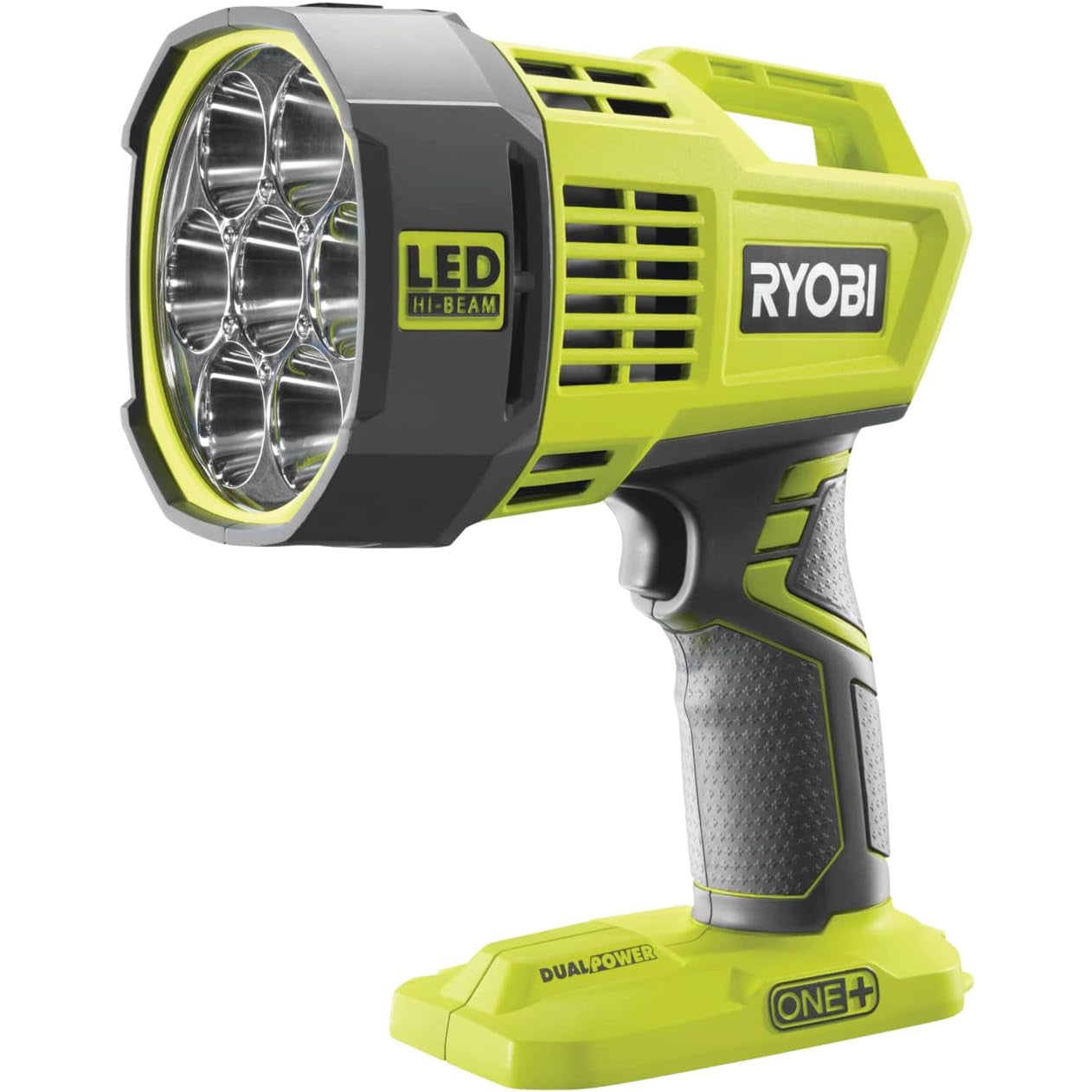 Ryobi One+ 18V Cordless LED Spot Light Hyper Green