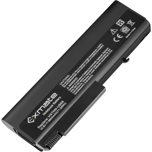 Exmate 6600mAh 10.8V Laptop Battery for HP EliteBook ProBook