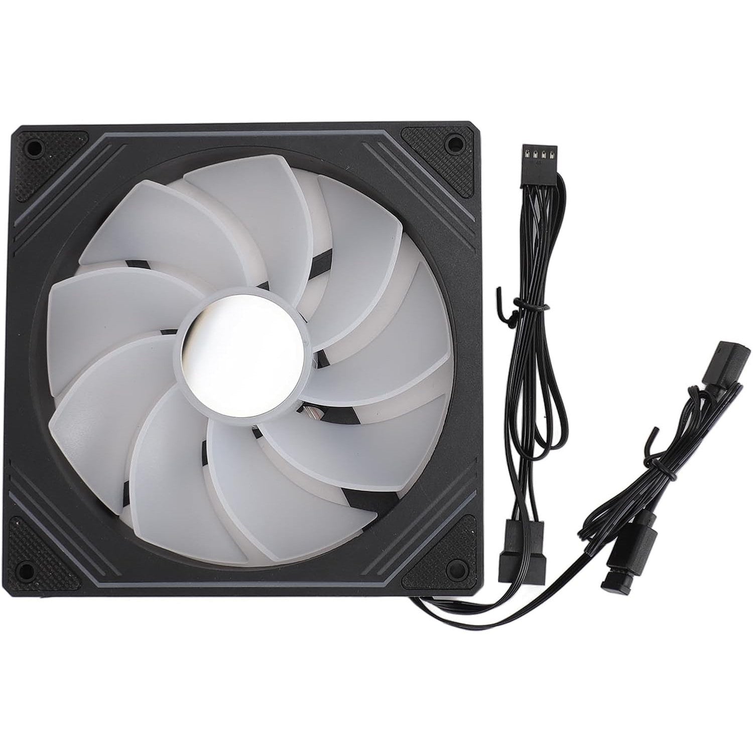 GOWENIC ARGB 140mm Reversed Black Fan with Quiet LED Cooling