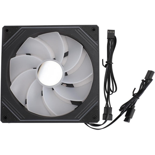 GOWENIC ARGB 140mm Reversed Black Fan with Quiet LED Cooling