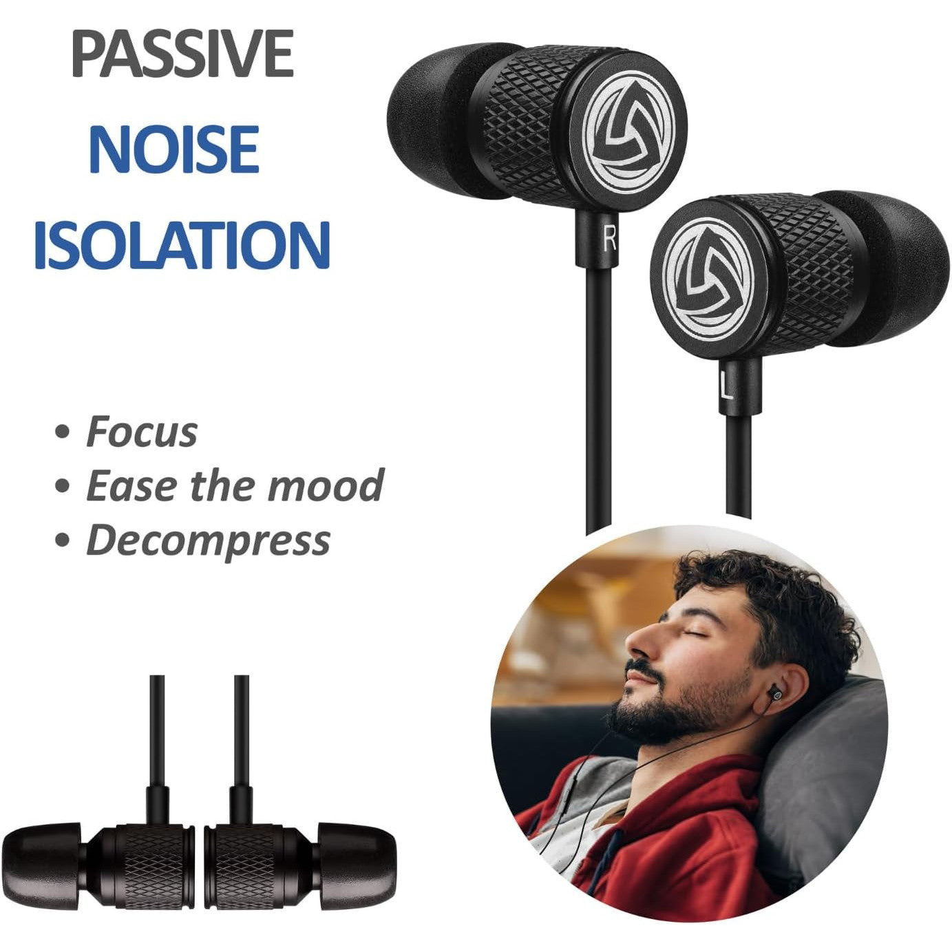 LUDOS Ultra USB‑C Magnetic Earbuds for iPhone and Android