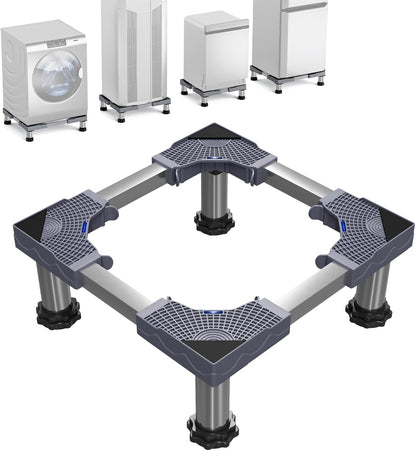 KALEDE Adjustable Washing Machine Stand, 4 Strong Feet, 200 kg Load